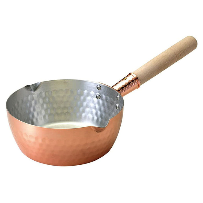 Premium Copper Yukihira Saucepan by Tanabe - Enhance Your Culinary Experience