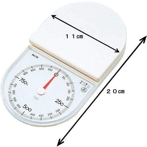 Tanita 1Kg Red Mechanical Kitchen Scale - Imported from Japan