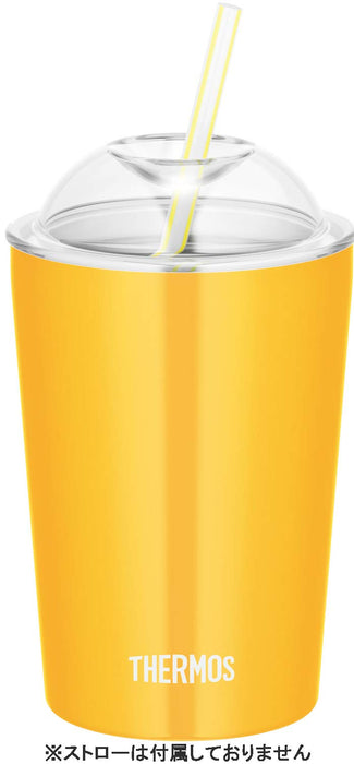 Thermos 300ml Orange Cooling Straw Cup - JDJ-300 OR