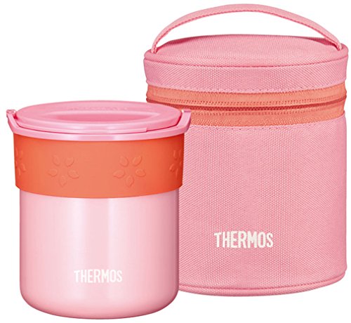 Thermos 日本米容器 0.6L 珊瑚粉紅 保溫