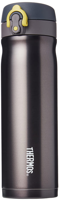 Thermos Japan 500Ml Grey Stainless Steel Travel Beaker - Leak-Proof