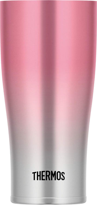 Thermos Jde-421C P-Fd 420ml 粉紅褪色真空保溫杯