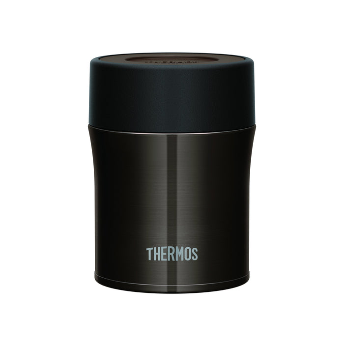 Thermos 0.5L Black Vacuum Insulated Food Container - Jbm-500 Bk