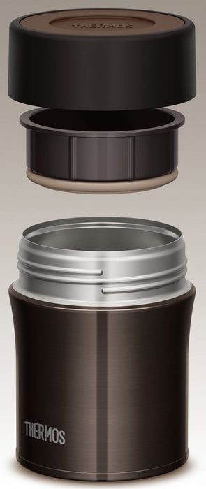 Thermos 0.5L 黑色真空隔熱食品容器 - Jbm-500 Bk