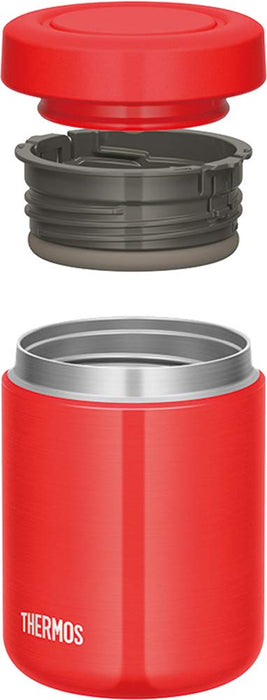 Thermos Japan 500Ml Red Jbr-500R Vacuum Insulated Soup Jar