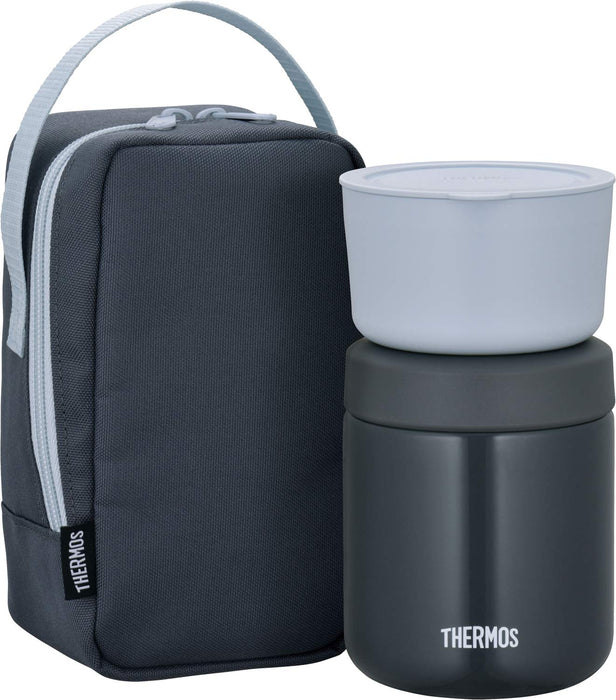 Thermos Japan Soup Lunch Set 300Ml Dark Gray Jby-550 Dgy