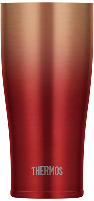 Thermos 日本 420ml 红金真空隔热杯 - JDE-421Ltd RGD