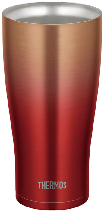 Thermos 日本 600 毫升 红金真空隔热杯