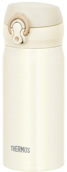 Thermos Jnl-354 Crw 350Ml 真空保温水瓶杯 - 奶油白