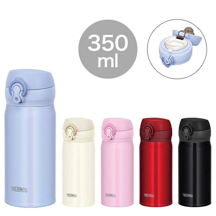 350ml Vacuum Insulated Water Bottle in Light Pink - Made in Japan