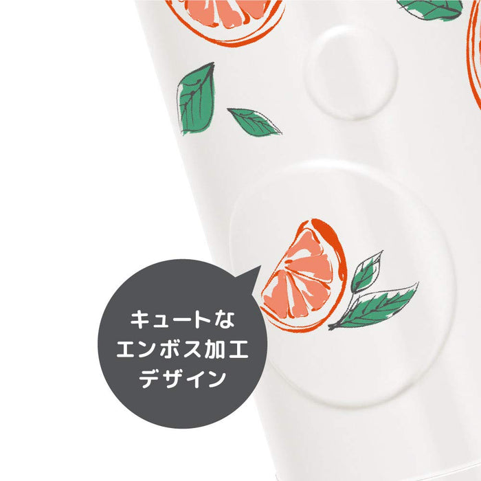 Thermos Japan 500ml Vacuum Insulated Water Bottle - Orange White JNO-502G ORWH