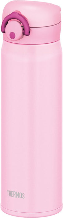 Thermos 日本 500ml 浅粉色真空保温水瓶