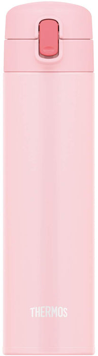 Thermos FJM-450 LP 450ml Vacuum Insulated Straw Bottle - Light Pink Cold Storage