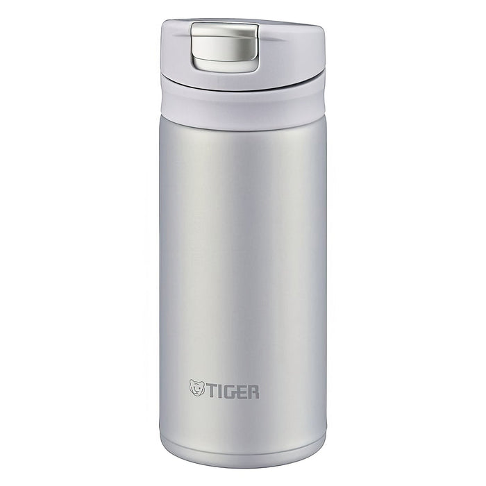 Tiger Grey Stainless Steel Water Bottle - One Touch Mug Bottle, 220ml