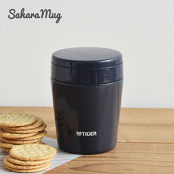 Tiger Thermos Vacuum Insulated Soup Jar 300Ml - Indigo Blue