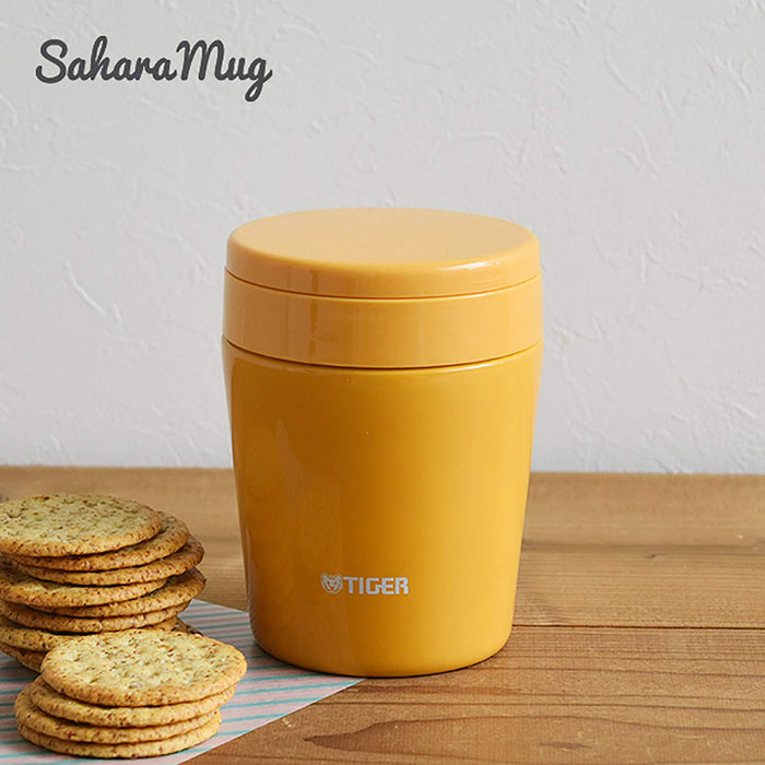 Tiger Thermos Japan Soup Jar 300ml Lunch Box - Saffron Yellow