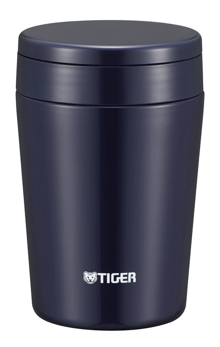 Tiger Thermos Vacuum Insulated Soup Jar - 380ml Indigo Blue