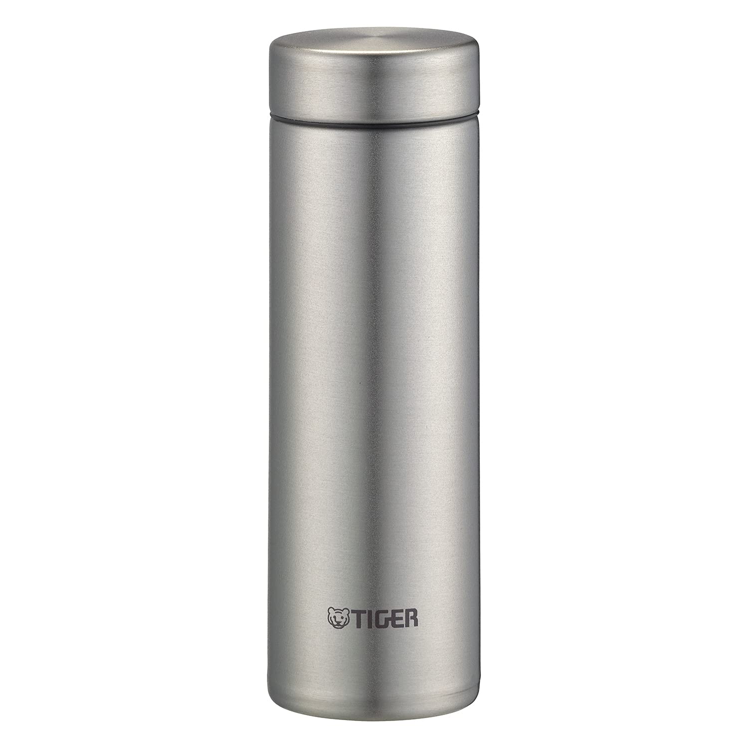 Tiger Thermos Matte Steel Water Bottle 6H Hot Cold Insulated