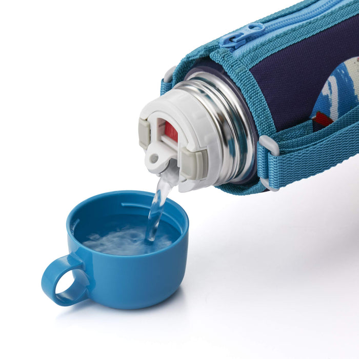 Tiger Thermos 800ml Stainless Steel Water Bottle - 2-Way Shizuku Blue