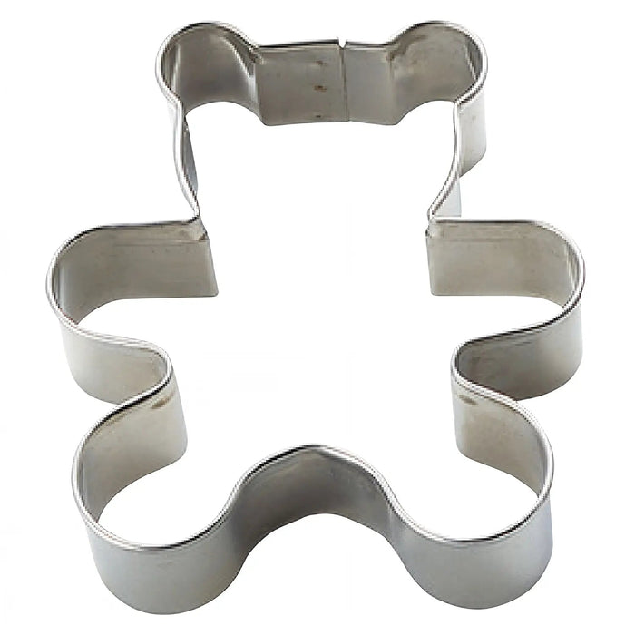 Tigercrown Japan Stainless Steel Teddy Bear Cookie Cutter - Premium Quality Baking Tool