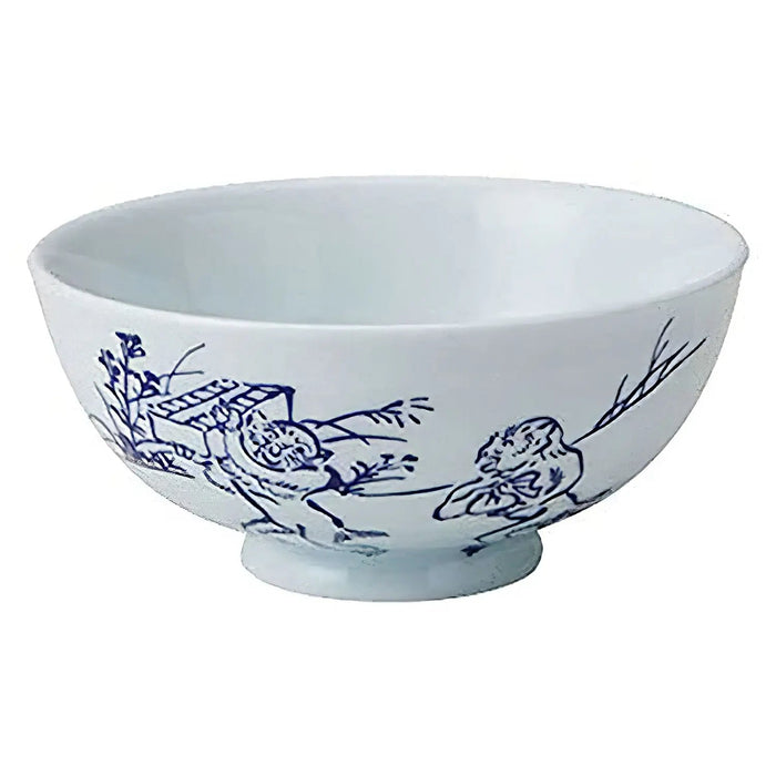 Kouzanji 11.5Cm Mino Ware Porcelain Rice Bowl - Premium Quality