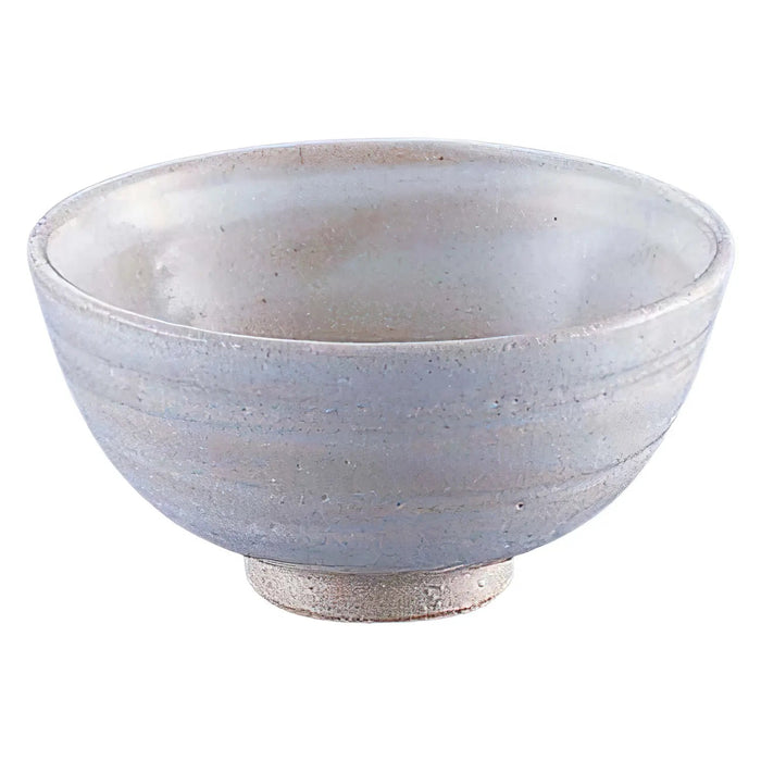 Authentic TKG Mino Ware Pottery Rice Bowl Kohiki 12.4cm - Premium Quality