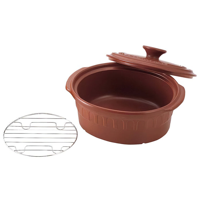Toceram Oval Casserole Pot - Heat-Resistant Ceramic Cookware
