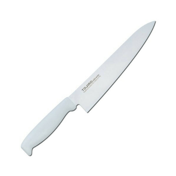 Tojiro 210mm White Color MV Gyuto Knife with Elastomer Handle