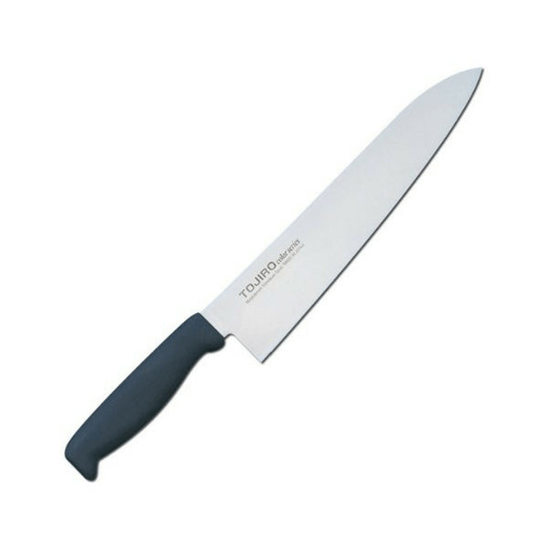 Tojiro 240mm Black Color MV Gyuto Knife with Elastomer Handle