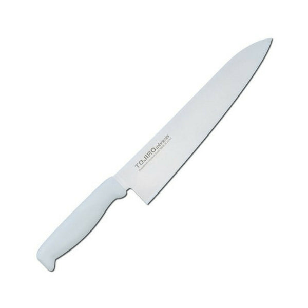 Tojiro 240mm White Color MV Gyuto Knife with Elastomer Handle-Kiichin - The #1 Place for Japanese Goods in Your Hand!