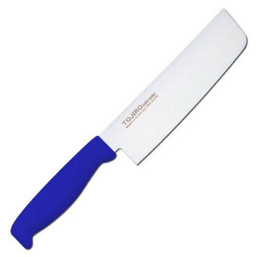 Tojiro Blue Nakiri Knife with Elastomer Handle-Kiichin - The #1 Place for Japanese Goods in Your Hand!