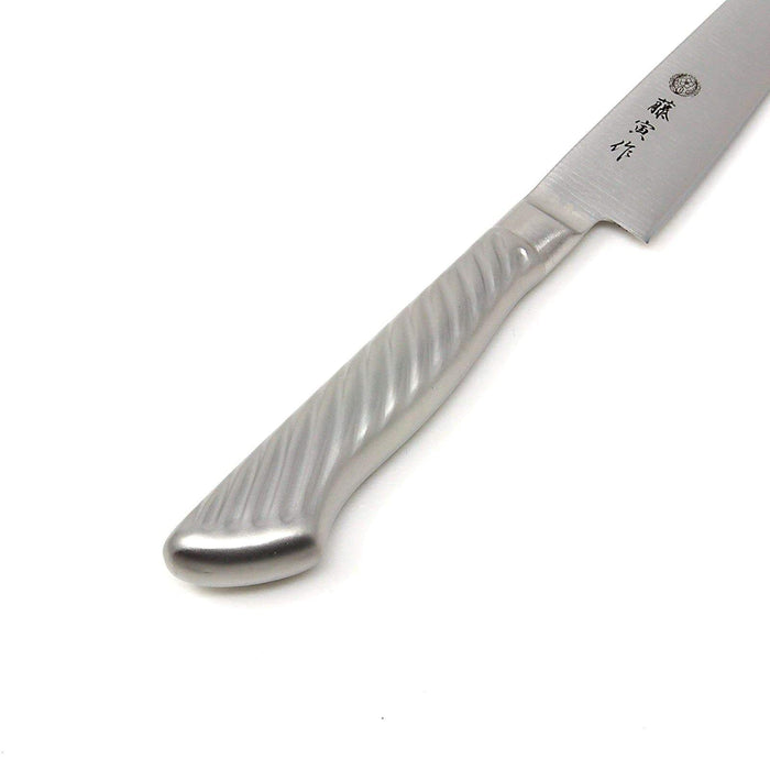 Tojiro Fujitora DP 3-Layer Petty Knife - Stainless Steel Handle 120mm
