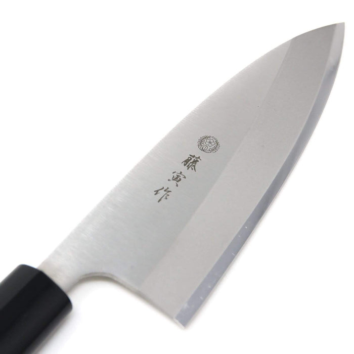 Tojiro Fujitora MV Deba Knife - 120mm Wood Handle