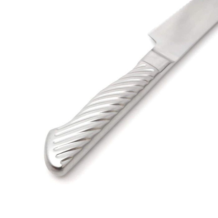 Tojiro Fujitora SD Bread Knife - Stainless Steel Handle, 215mm (FU-629)