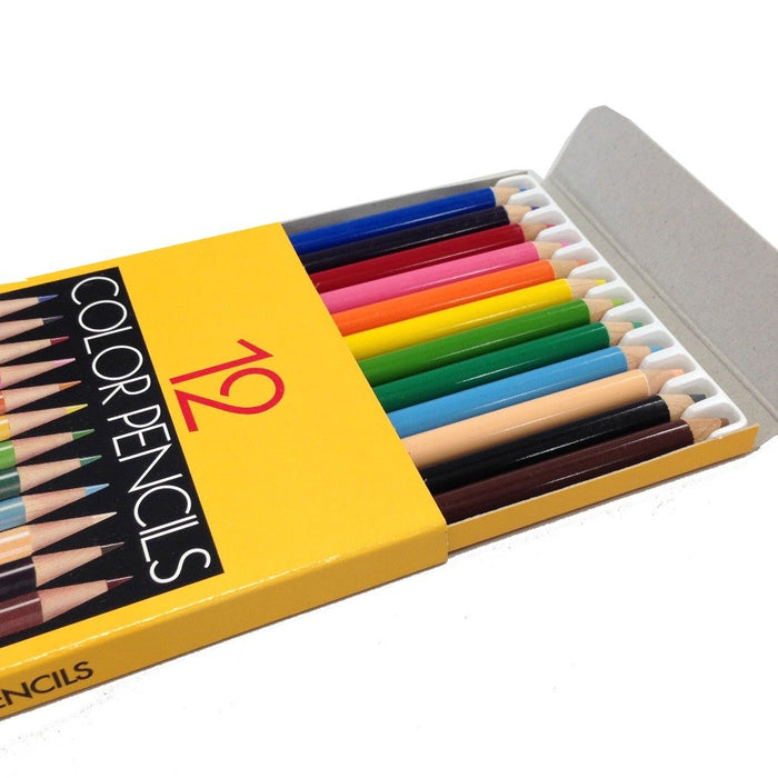 Tombow Japan Colored Pencils - 12 Color Set in Paper Box-Kiichin - The #1 Place for Japanese Goods in Your Hand!