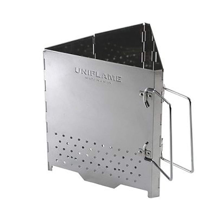 Uniflame Chacosta II Large Silver 665442 - Japanese Made BBQ Supplies