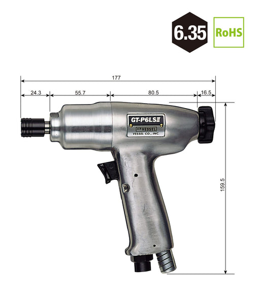 Vessel GT-P6Ls3 Air Driver Impact-Kiichin - The #1 Place for Japanese Goods in Your Hand!