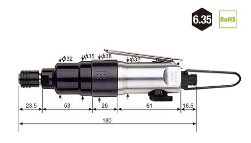 Vessel GT-S4.5DR Air Driver Impact-Kiichin - The #1 Place for Japanese Goods in Your Hand!