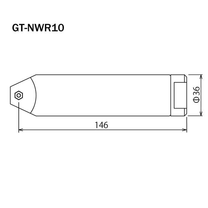 Vessel GT-NWR10 双动式圆形气动钳 无杠杆