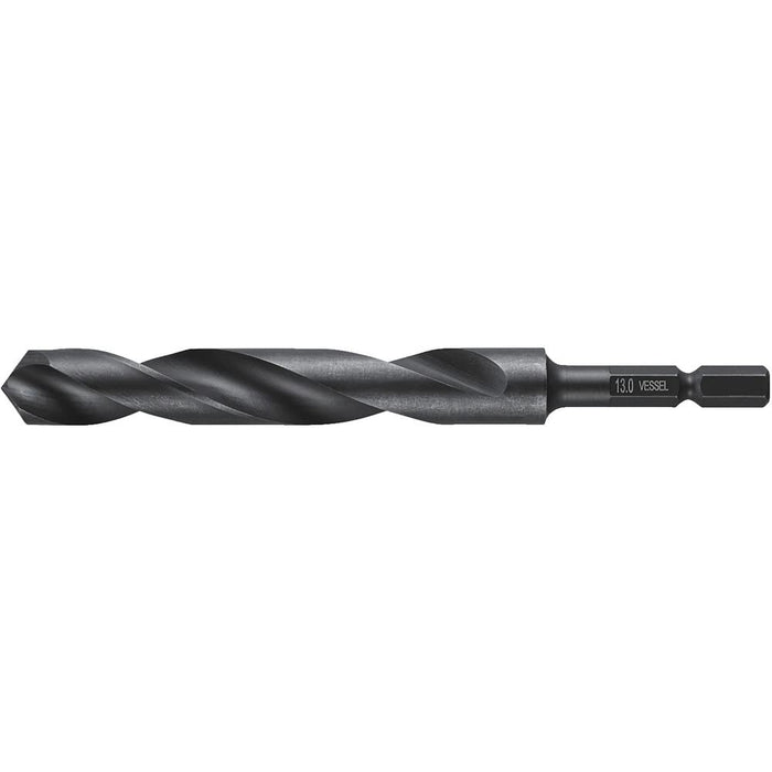 Vessel KMD-13.0 Drill Bit for Ironwork 13.0mm