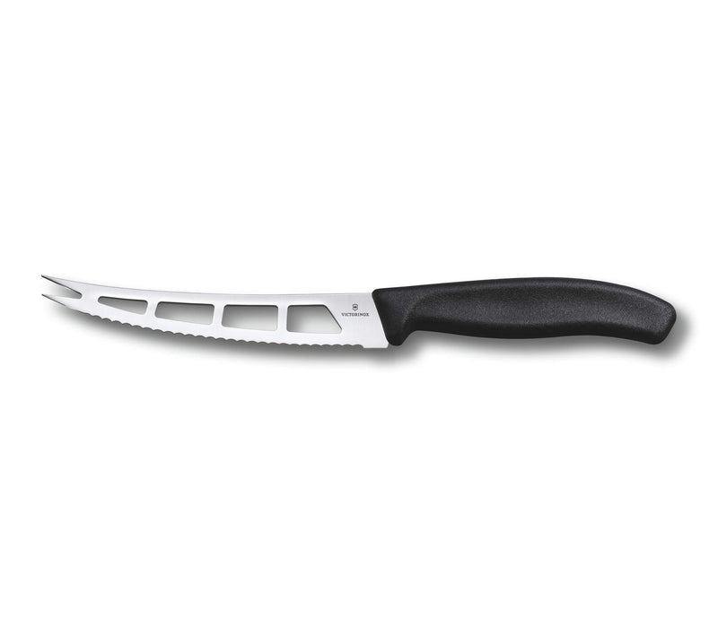 Victorinox 13cm Black Wave Blade Butter & Cream Cheese Knife 6.7863.13B