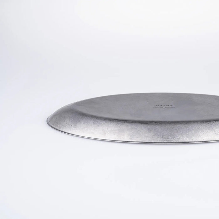 Aoyoshi Vintage Inox Stainless Steel Snack Plate - Authentic Japanese Design