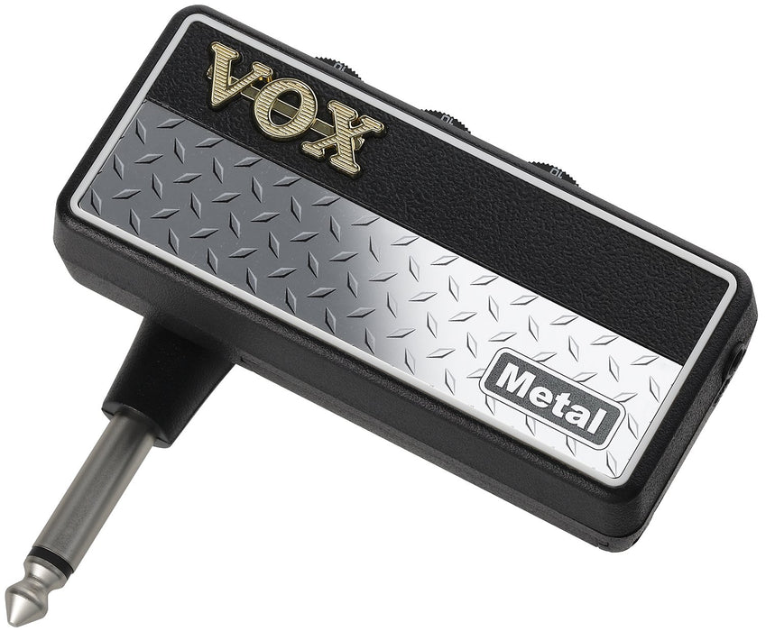 Vox Amplug2 金属电池供电吉他放大器耳机带内置效果高增益声音插头