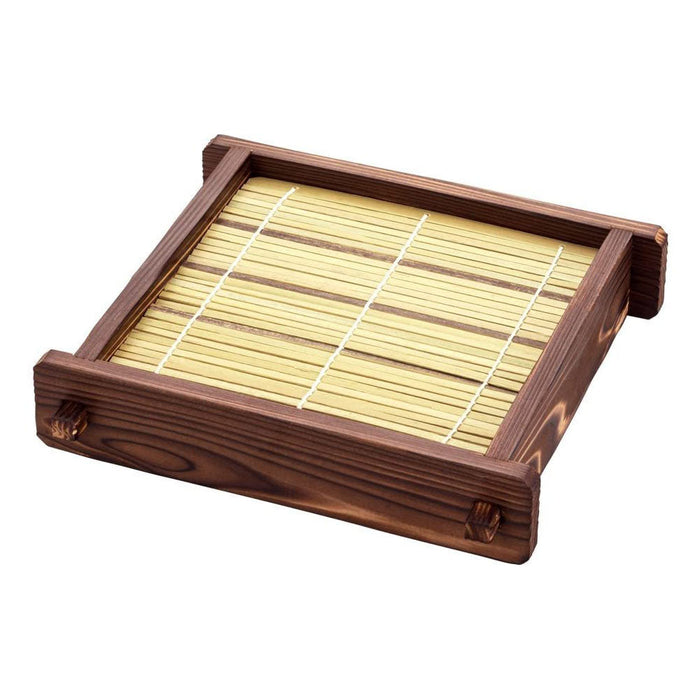 Cedar Square Seiro Soba Serving Box by Yamacoh Traditional Japanese Soba Tray