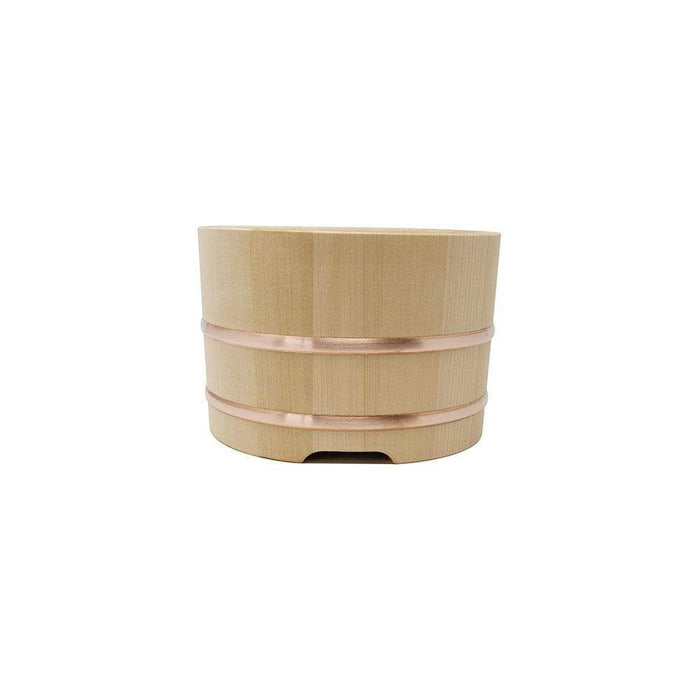 Yamacoh Ohitsu Sawara Rice Container 30Cm - Authentic Japanese Wooden Nosebitsu