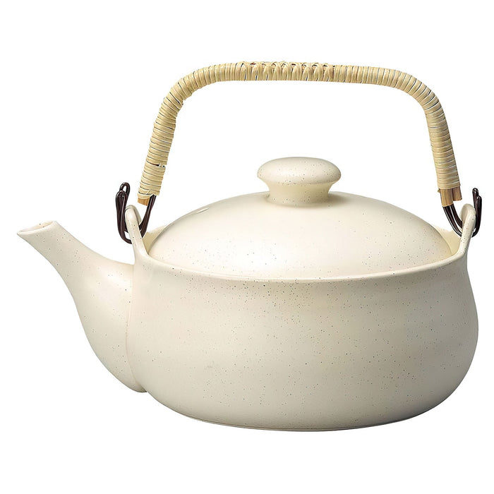 Yamakiikai Tokoname Pottery Dobin Teapot - Traditional Japanese Tea Brewing Essential