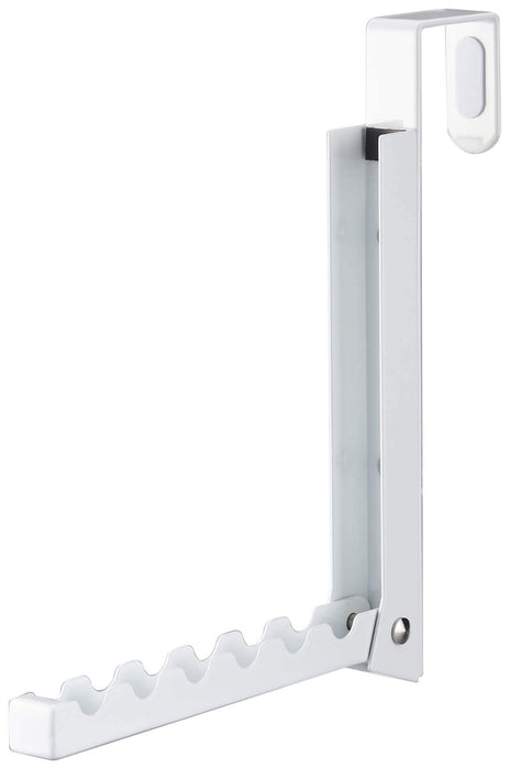 Yamazaki Industrial Smart White Folding Door Hanger - 2X7 to 20.5X20Cm