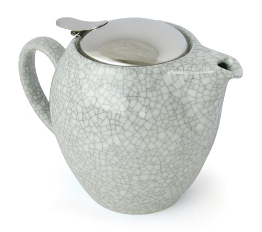 Zero Japan Crackle Colors Teapot for 4 People - White (W170xD110xH123mm)-Kiichin - The #1 Place for Japanese Goods in Your Hand!