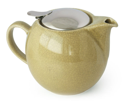 Zero Japan 5 Crackle Colors Teapot - Sky Yellow (W166xD120xH115mm)-Kiichin - The #1 Place for Japanese Goods in Your Hand!