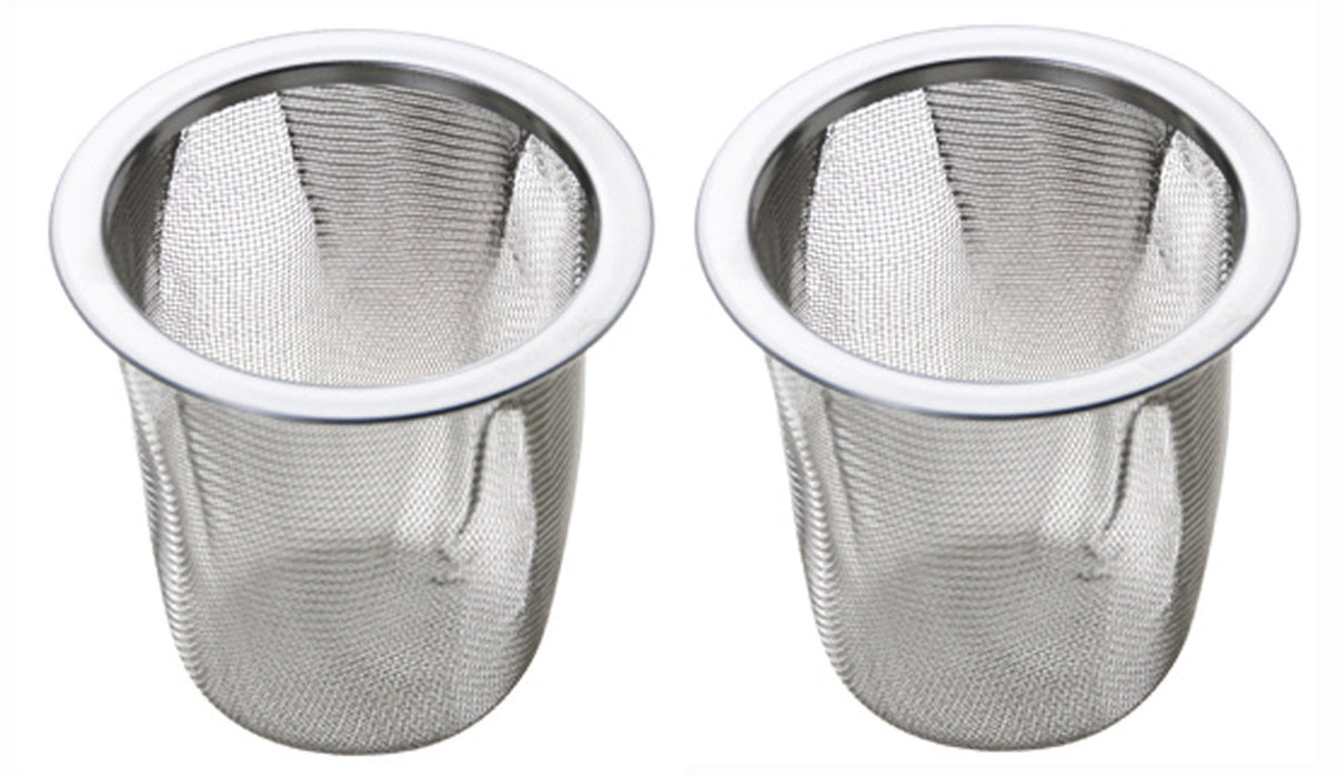 Zero Japan Stainless Steel Tea Strainer Set - 2-Pack, Made in Japan